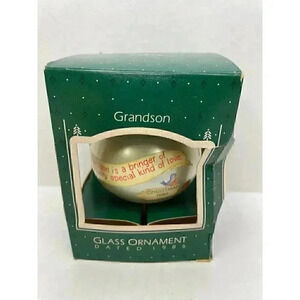 Hallmark Vintage Ornament - Grandson - Dated 1986